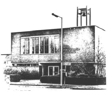 kerkgebouw aan de Aristotelesstraat